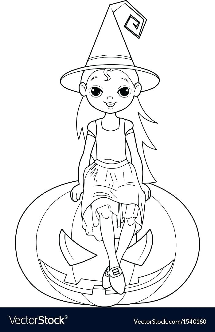 700x1080 Halloween Witch Coloring Page Witch Coloring Pages Little Page