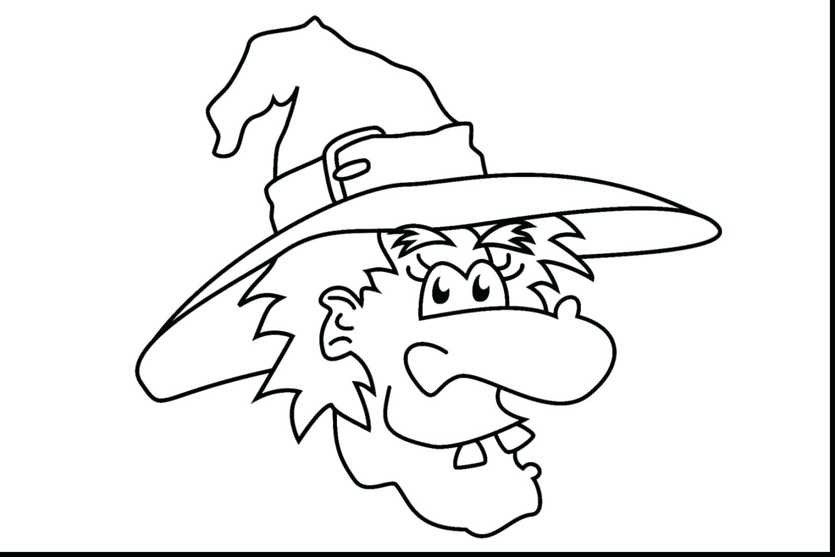 1650x1100 Coloring Pages Witches Pictures Of Hats Broom Page Size Real Witch