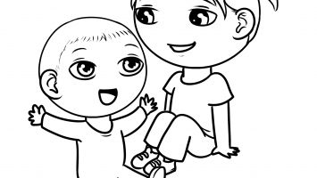 355x200 Sea Otters Coloring Pages Gallery Coloring For Kids