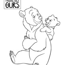 220x220 Brother Bear Coloring Pages