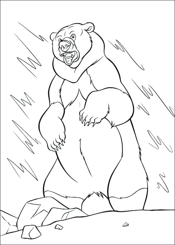 567x794 Brother Bear Coloring Pages Online Kids N