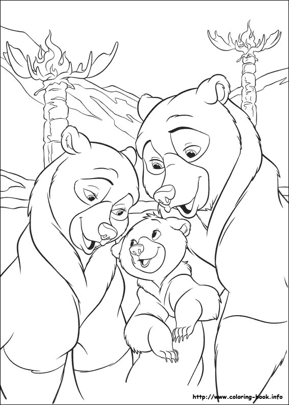 567x794 Brother Bear Coloring Sheets Bear Coloring Picture Titans