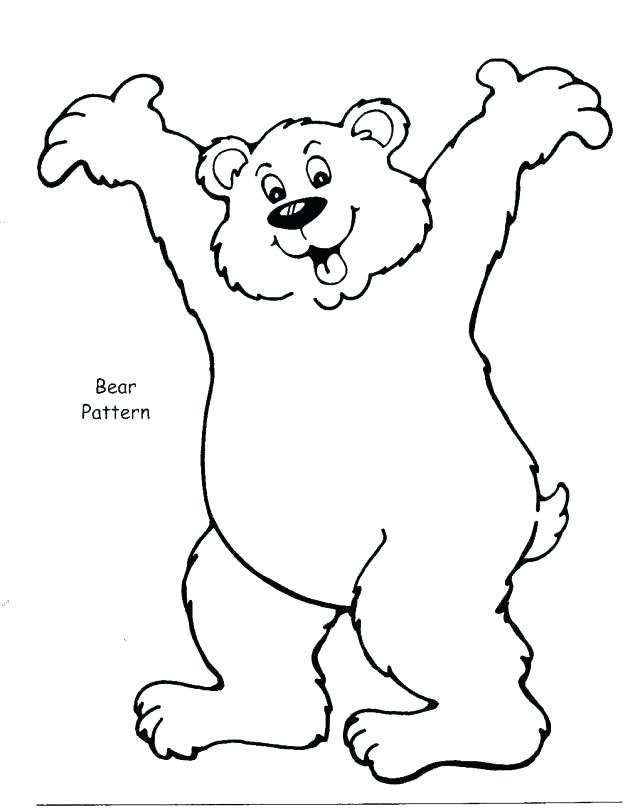 640x809 Brown Bear Brown Bear Coloring Pages Coloring Book Brown Bear