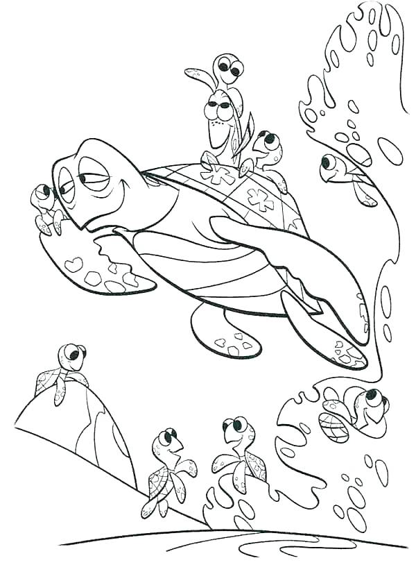 600x814 Finding Nemo Coloring Page Finesse Site