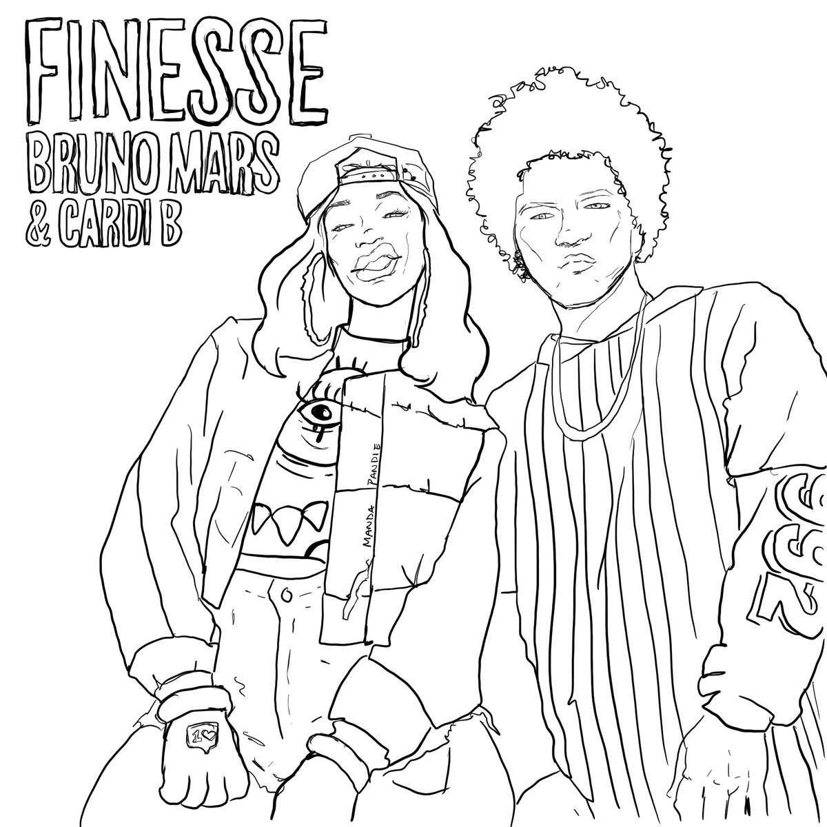 1200x1200 Bruno Mars Coloring Page Free Printable Pages Beautiful