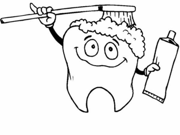 600x449 Coloring Page Brush Teeth Free Coloring Pages Of Tooth Brush
