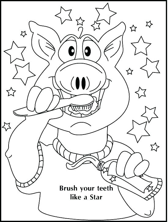 550x726 Coloring Pages Of Teeth Dental Coloring Books As Well As Tooth