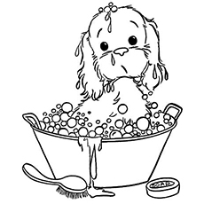 230x230 Top Free Printable Puppy Coloring Pages Online
