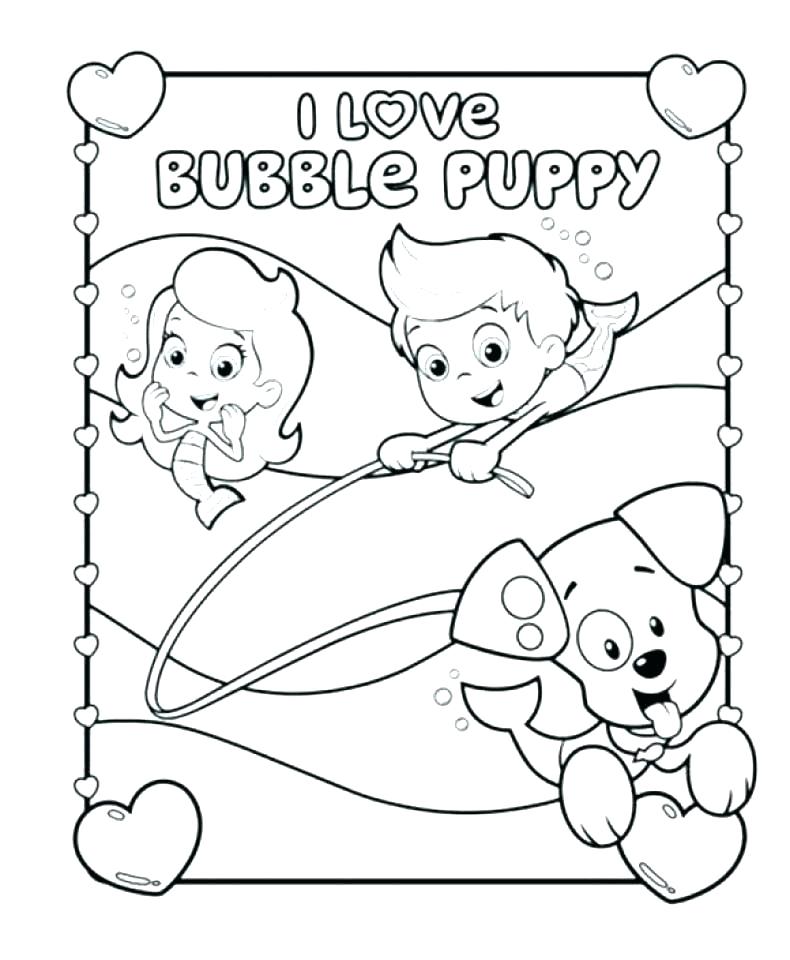 790x960 Bubbles Coloring Page Bubble Guppies Coloring Books Plus Bubbles