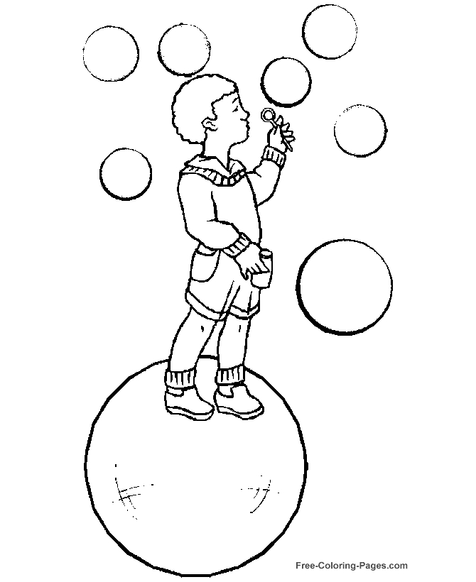 Bubble Coloring Pages Printable at GetDrawings | Free download