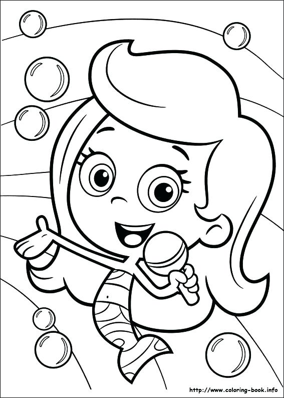 567x794 Bubbles Coloring Pages A Coloring Pages Bubble Guppies Colouring