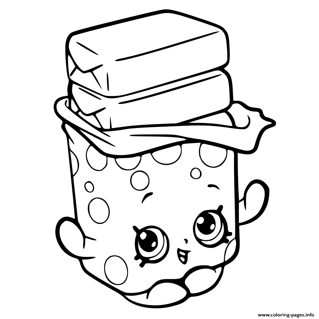 1024x1024 Print Bobby Bubble Gum Shopkins Season Coloring Pages Shopkins