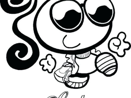 440x330 Bubblegum Coloring Pages
