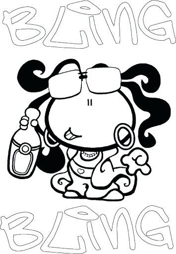355x512 Bubble Gum Bubble Coloring Page Bubble Gum Machine Coloring Page