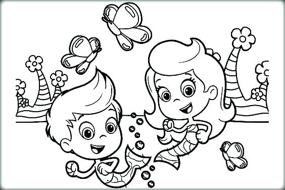 564x376 Guppies Coloring Picture Bubble Guppies Coloring Picture Printable