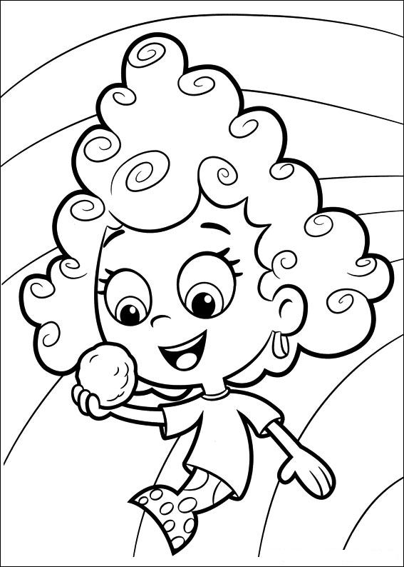 567x794 Kids N Coloring Pages Of Bubble Guppies
