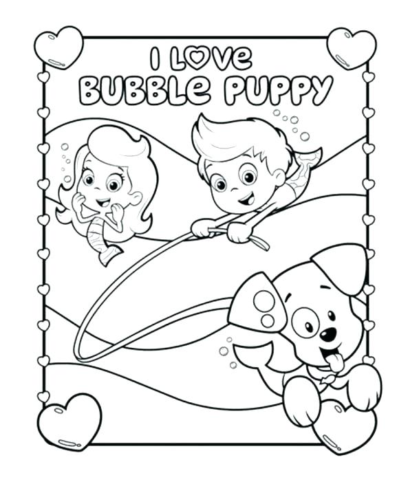 580x704 Inspiring Bubble Guppies Coloring Page Bubble Guppy Coloring Pages