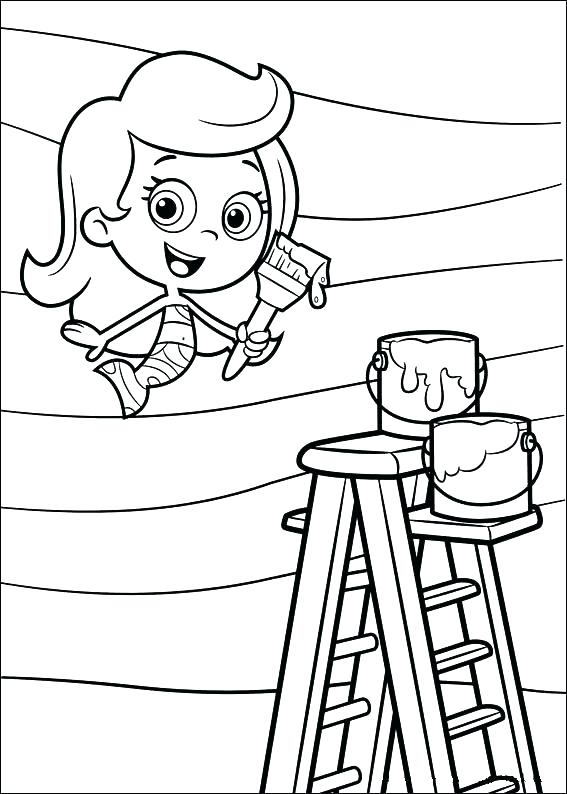 567x794 Bubble Guppies Printable Coloring Pages Bubble Guppies Coloring