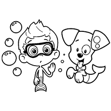 230x230 Bubble Guppies Coloring Pages