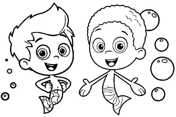 Bubble Guppies Printable Coloring Pages at GetDrawings | Free download