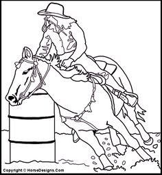 236x255 Cowboy Coloring Page Source Color Horses