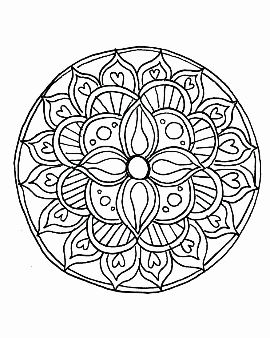 878x1098 Buddhist Mandala Coloring Pages Image Mandala Coloring Pages Free