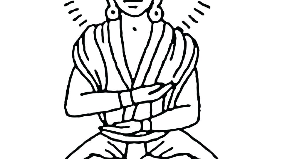 960x544 Buddha Coloring Pages Coloring Page Free Printable Statue
