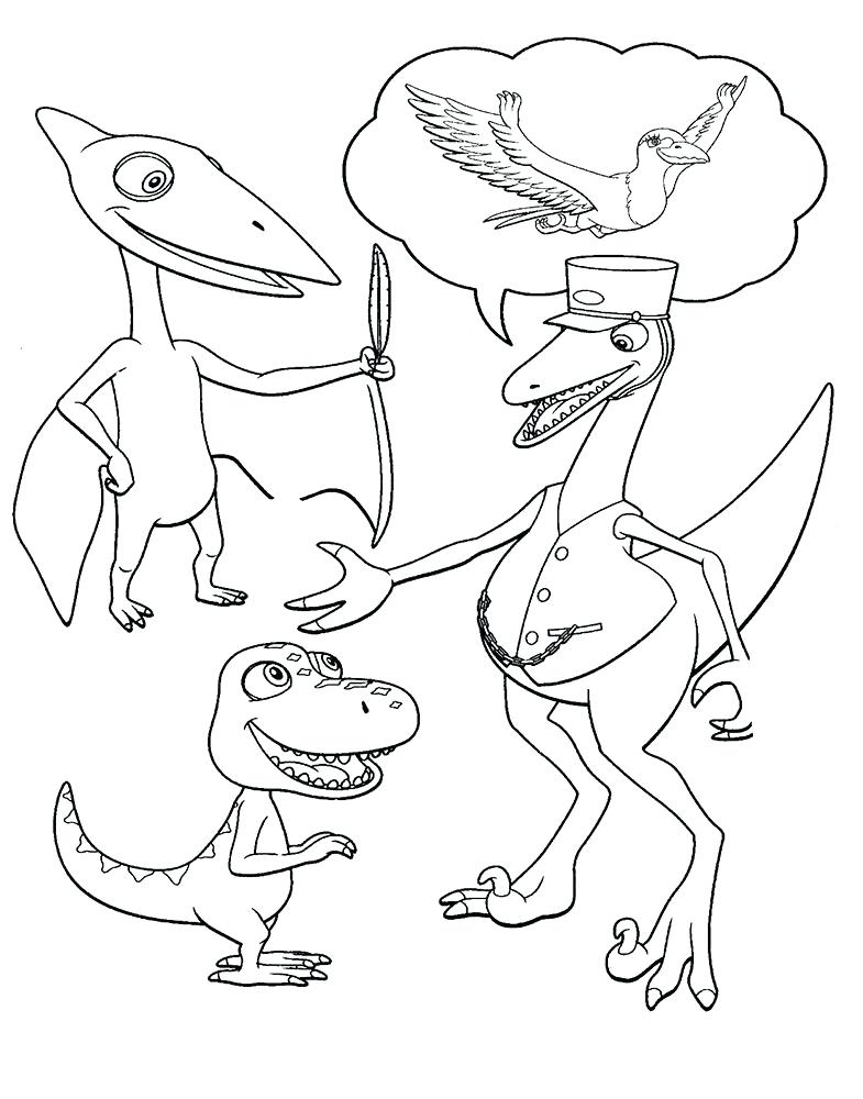785x1000 Dinosaur Train Coloring Page Dinosaur Train Coloring Page