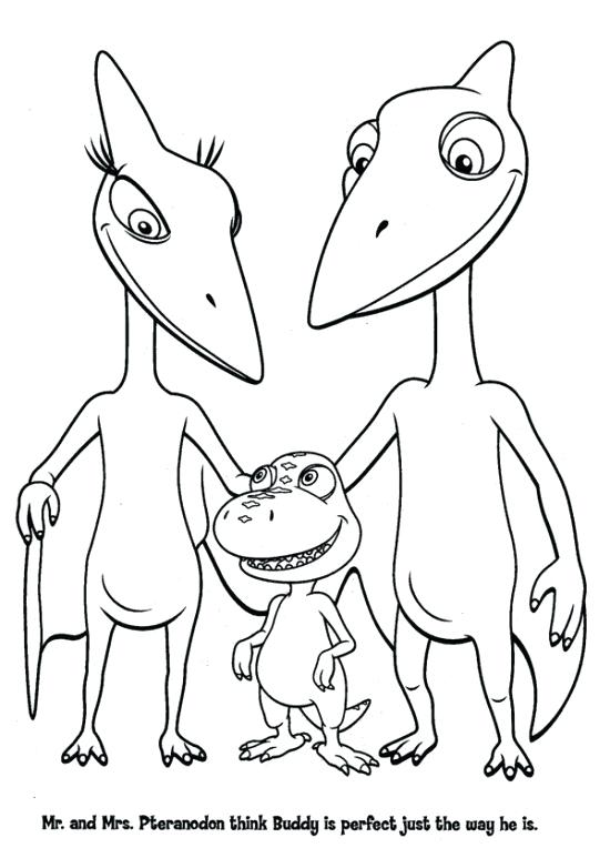 550x782 Dinosaur Train Coloring Page Free Printable Dinosaur Train