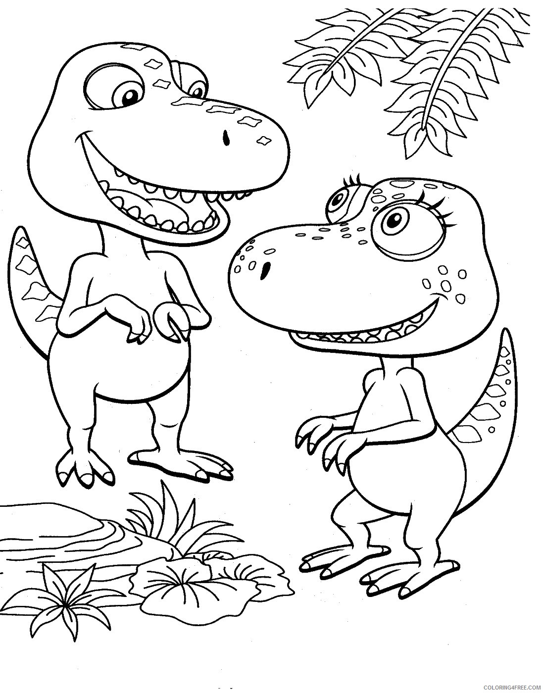 1099x1400 Dinosaur Train Coloring Pages Buddy And Annie