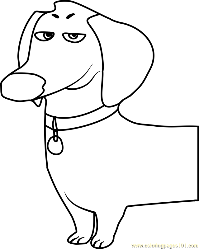639x800 Buddy Coloring Page