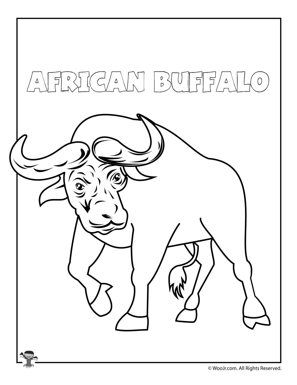 1000x1294 Unique Buffalo Coloring Page Design Printable Coloring Sheet