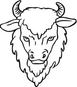 264x300 Buffalo Coloring Pages Printable