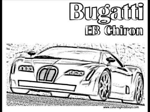 480x360 Coloringbuddymike Bugatti Cars Coloring Pictures