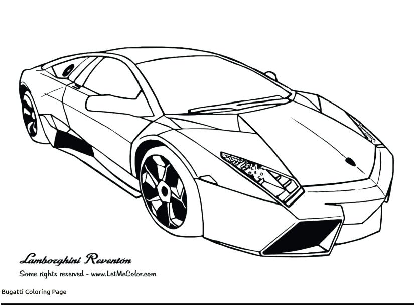 Bugatti Chiron Coloring Page at GetDrawings | Free download