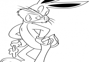 300x210 Coloring Pages Carrot Coloring Page Ba Bugs Bunny In The Music