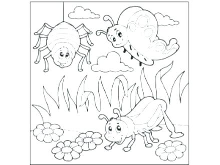 439x330 Bug Coloring Page Entertaining Bugs Coloring Pages Best Of Bug