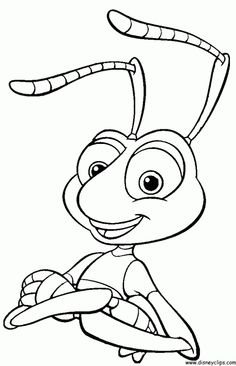 236x366 A Bug's Life Coloring Disney Coloring Pages, Color Plate, Coloring