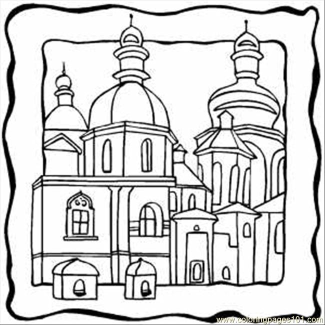 650x650 Top Building Coloring Pages
