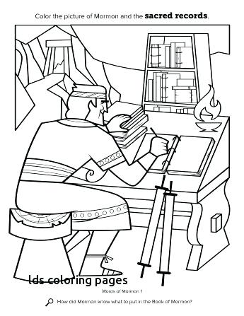 345x447 Lds Church Coloring Pages