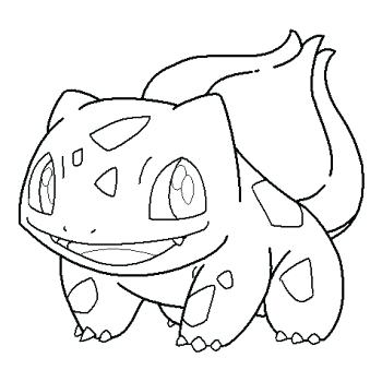 350x350 Bulbasaur Coloring Pages Coloring Page