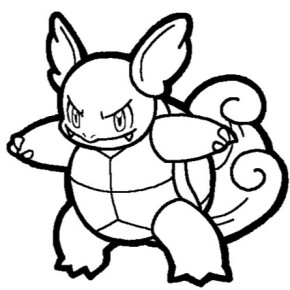 290x290 Pokemon Blastoise Pokemon Coloring Page, Bulbasaur Pokemon