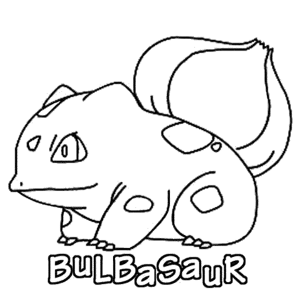 1000x1002 Pokemon Coloring Pages Printable Bulbasaur Page