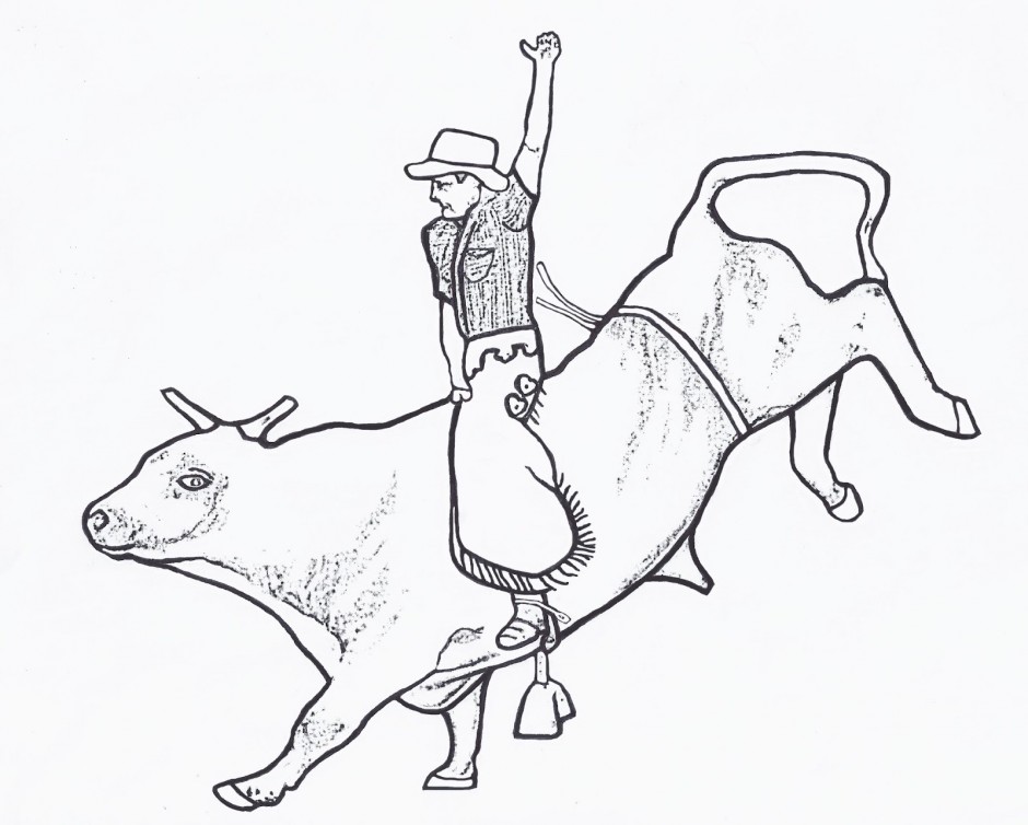 940x754 Bull Coloring Pages To Download And Print For Free