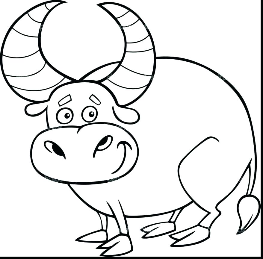 Bull Coloring Pages To Print at GetDrawings | Free download