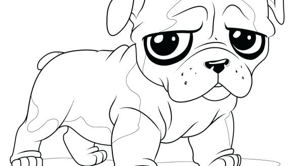 585x329 Baby Puppy Coloring Pages Coloring Book Newborn Puppy Pages