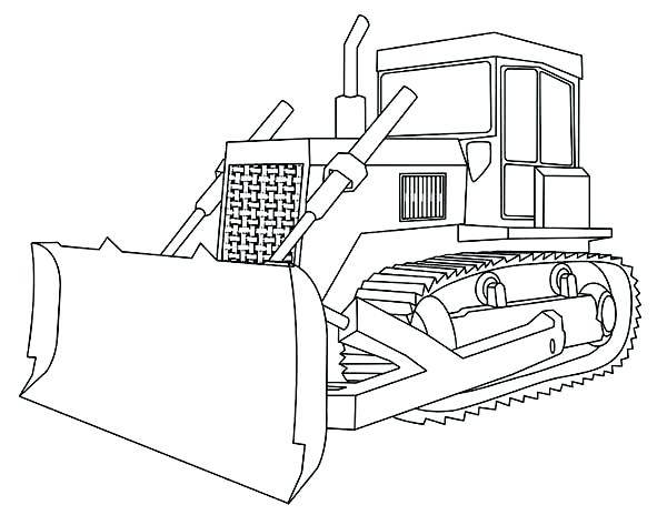 600x464 Bulldozer Coloring Pages Pics Photos Construction Page