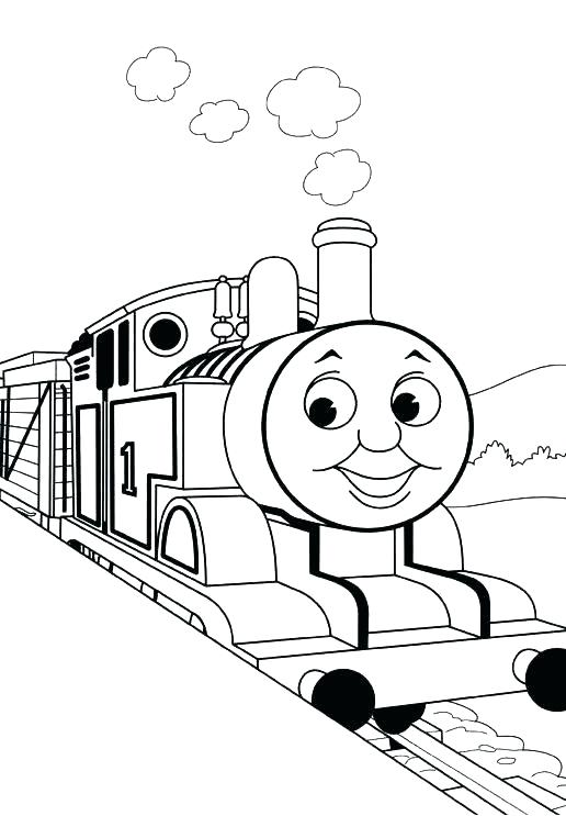 516x743 Free Train Coloring Pages Coloring Page Of A Train Trains Coloring