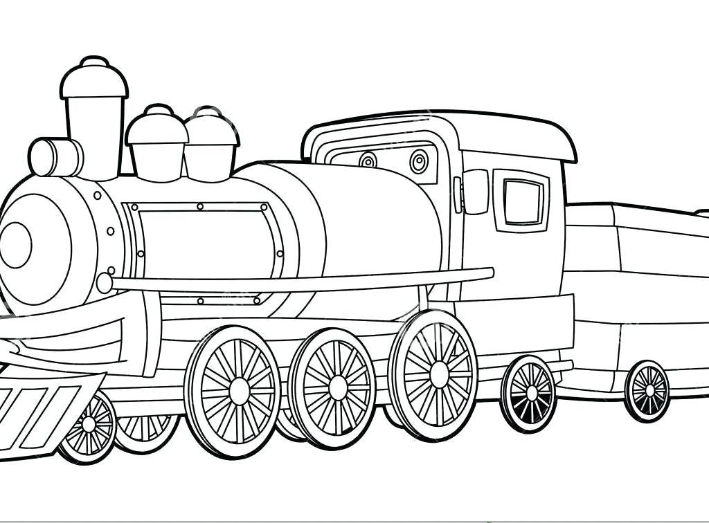 1024x756 Coloring Pages Trains High Speed Trains Sideline Parked