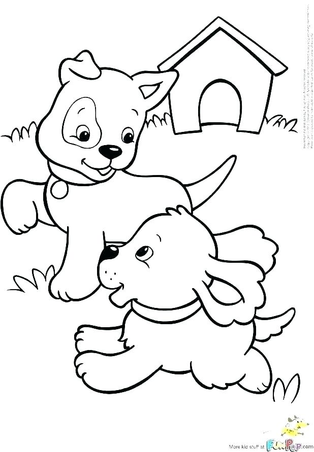 618x891 Puppies To Color